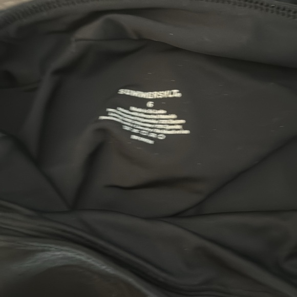 Somersault Deep V black swim suit - Picture 3 of 4